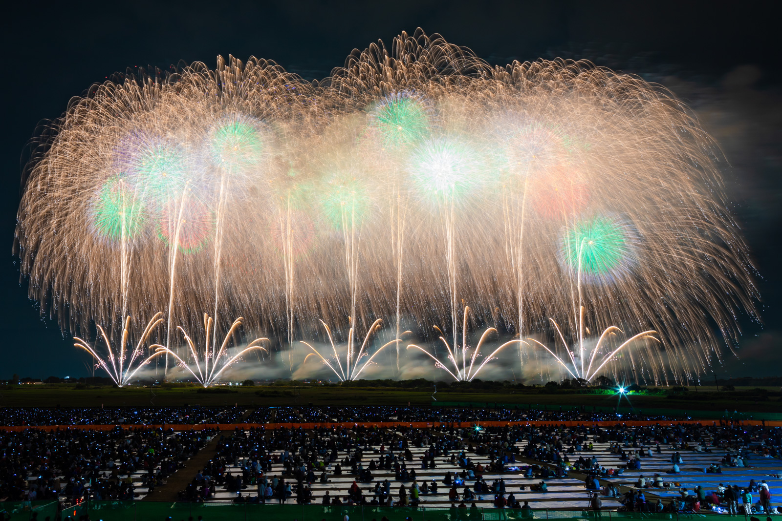 こうのす花火大会 鴻巣花火 ２人分 協賛席チケット １０月７日（土